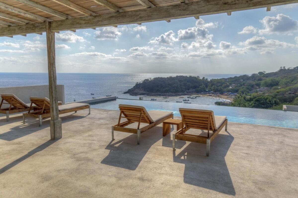 Готель Casa Cascada - Adults Only Пуерто-Ескондідо Екстер'єр фото