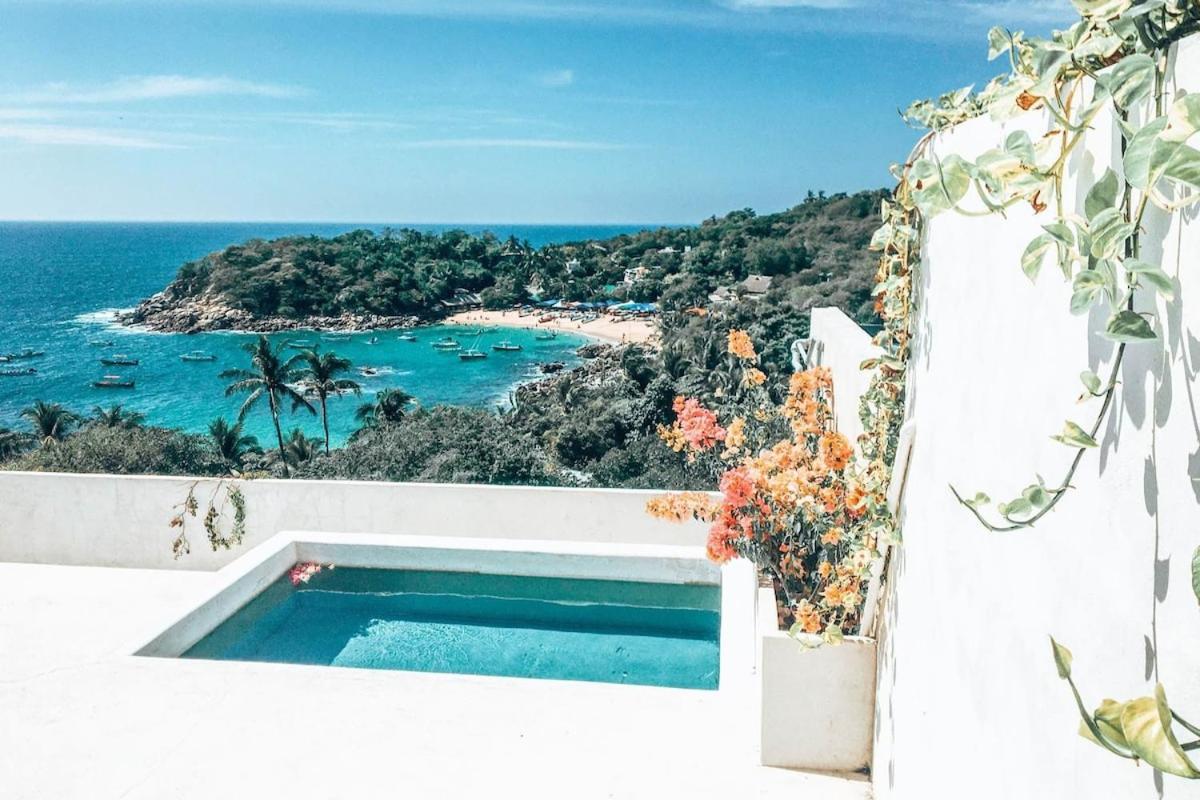 Готель Casa Cascada - Adults Only Пуерто-Ескондідо Екстер'єр фото